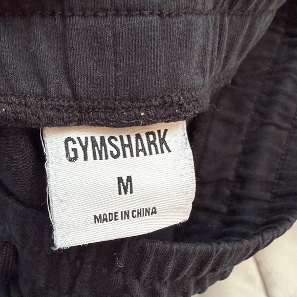 Gymshark Black Jogger Sweatpants M - Picture 2 of 8